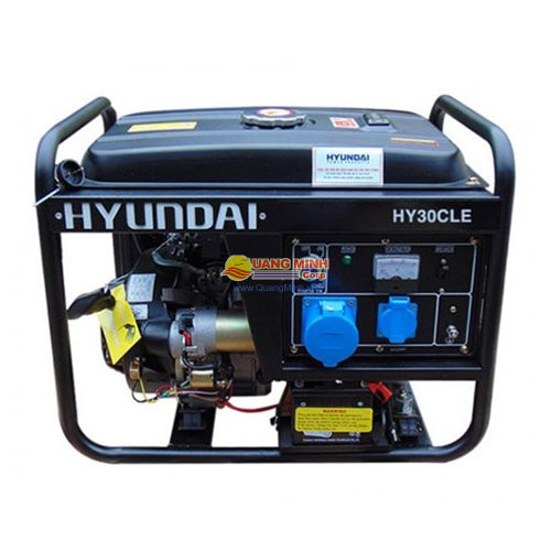 Máy phát điện xăng Hyundai HY 30CLE (2.3-2.6KW)