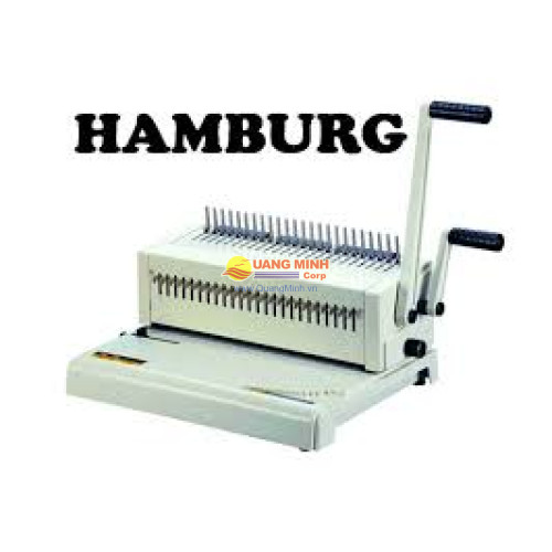 Máy đóng gáy xoắn nhựa TATA Hamburg