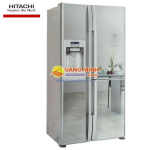 Tủ lạnh 2 cánh Hitachi 589L màu bạc thủy tinh R-S700PGV2GS