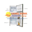 Tủ lạnh 2 cánh LG 318L màu ghi GR-L392S