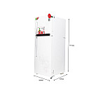 Tủ lạnh 2 cánh LG 318L màu trắng vân hoa GR-L392MG
