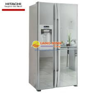 Tủ lạnh 3 cánh Hitachi 600L màu bạc thủy tinh R-M700PGV2GS