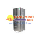 Tủ lạnh 6 cánh Hitachi 565L màu inox SF-57CMSSH