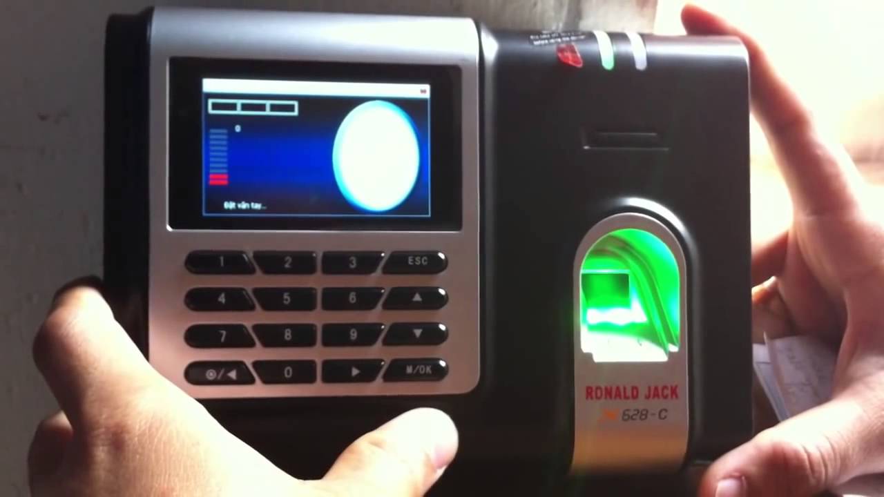 Hướng dẫn sử dụng máy chấm công vân tay một cách cơ bản nhất