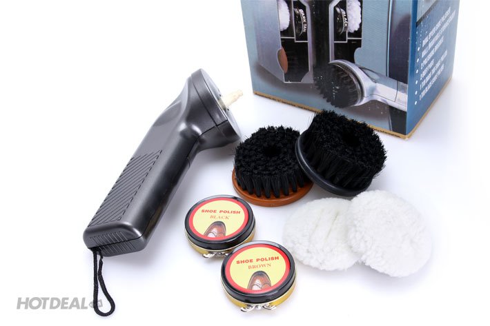 Nghệ thuật đánh bóng giày đến từ máy đánh giày cầm tay tự động