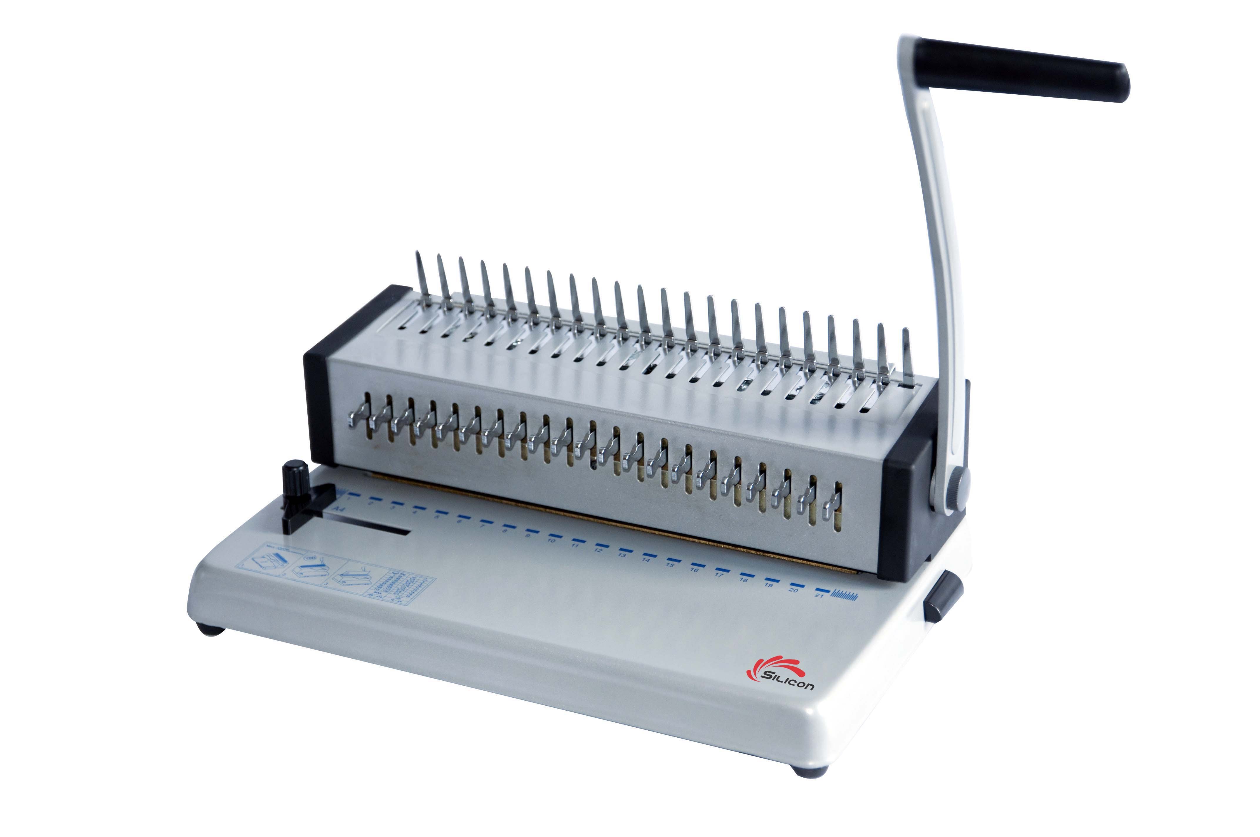 Máy đóng sổ Silicon BM 21H