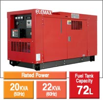 Máy phát điện Elemax SHT25D