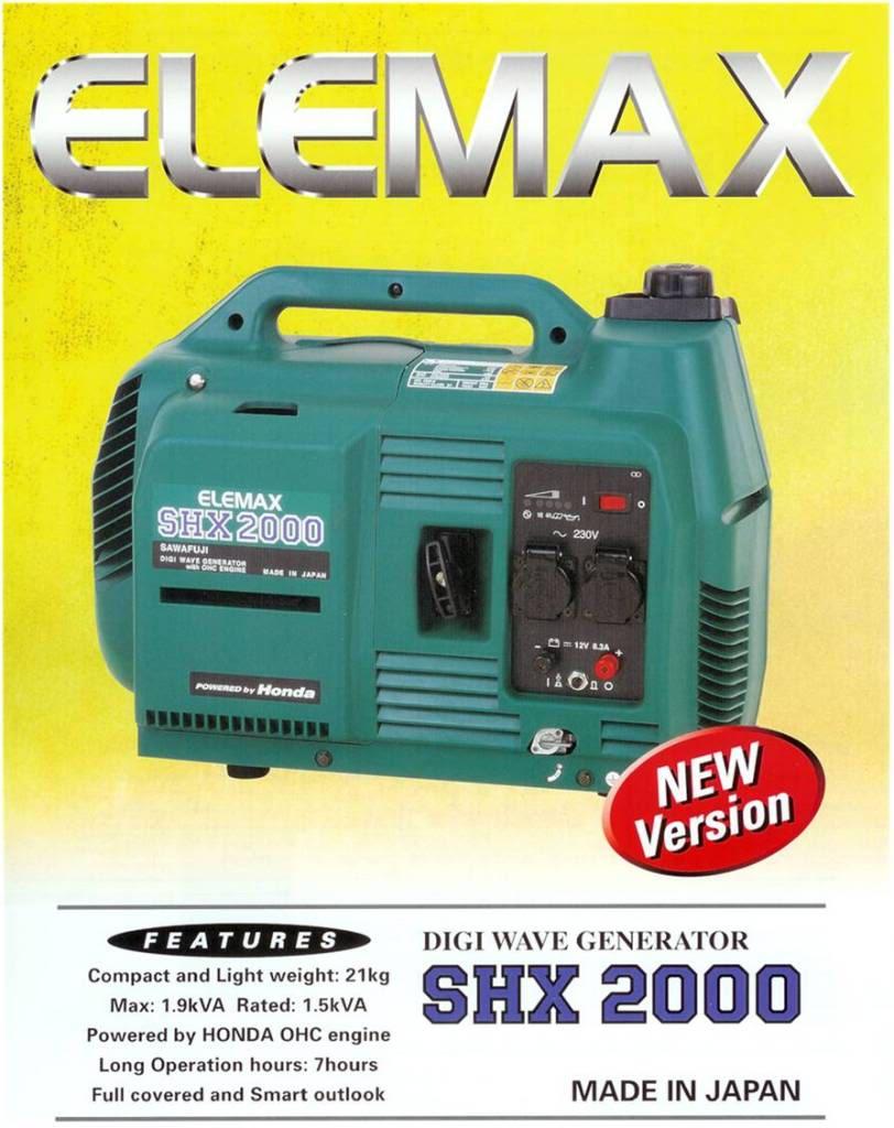 Máy phát điện Elemax SHX2000